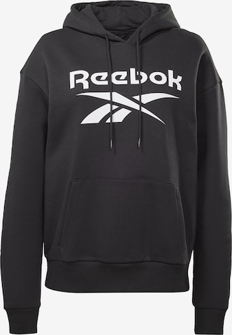 Reebok Mikina – černá: přední strana