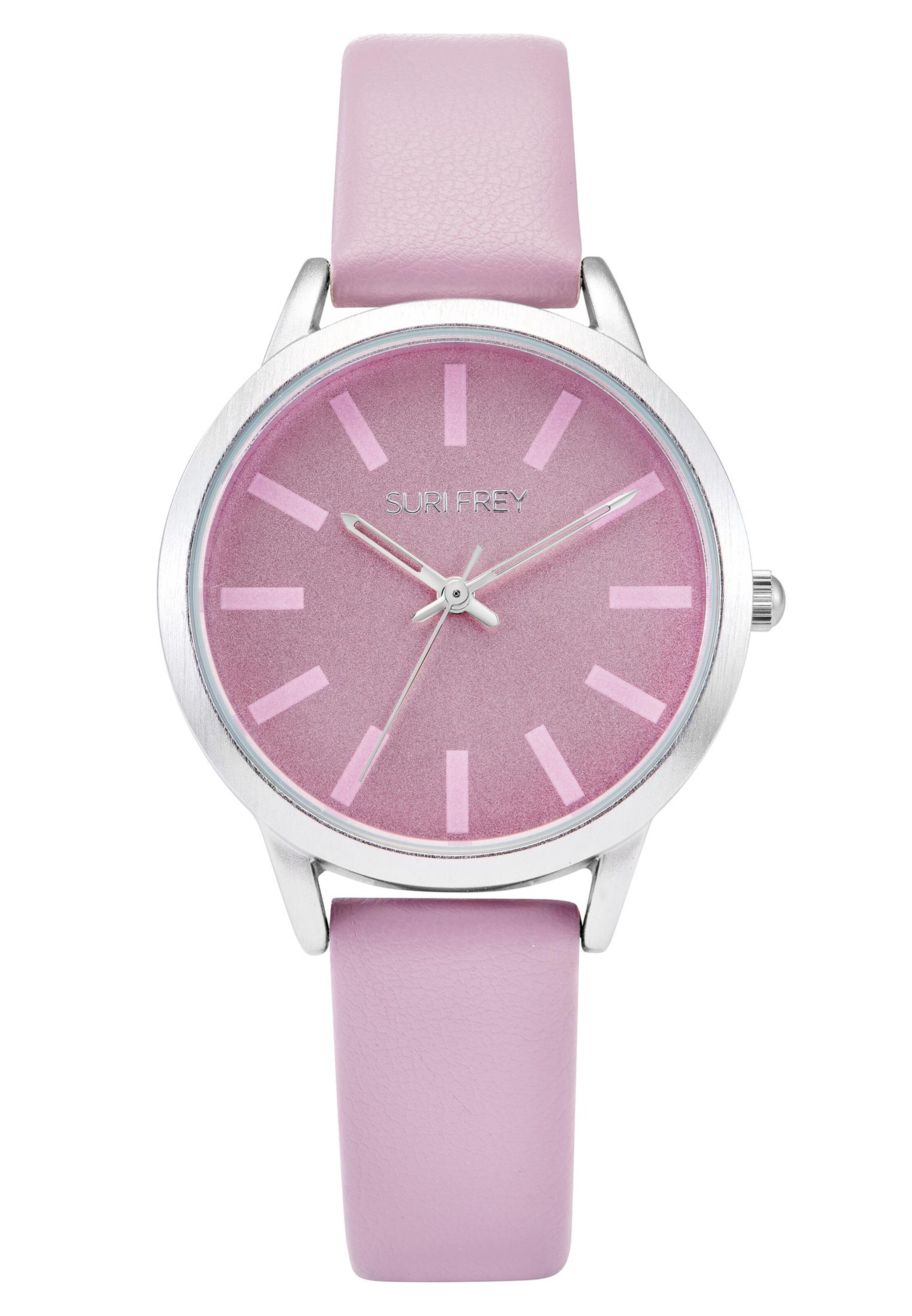 Suri Frey Analogt ur 'Lissy' i sølv: forside