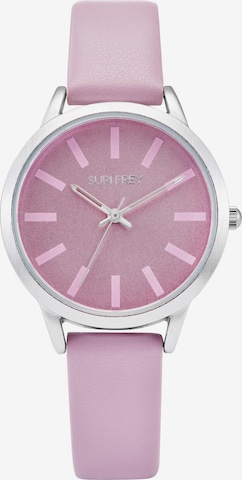 Suri Frey Analog Watch 'Lissy' in Silver: front