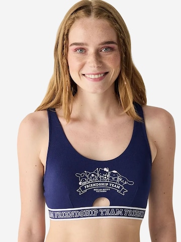 Classique Soutien-gorge 'BHs & Bralettes' Penti en bleu : devant
