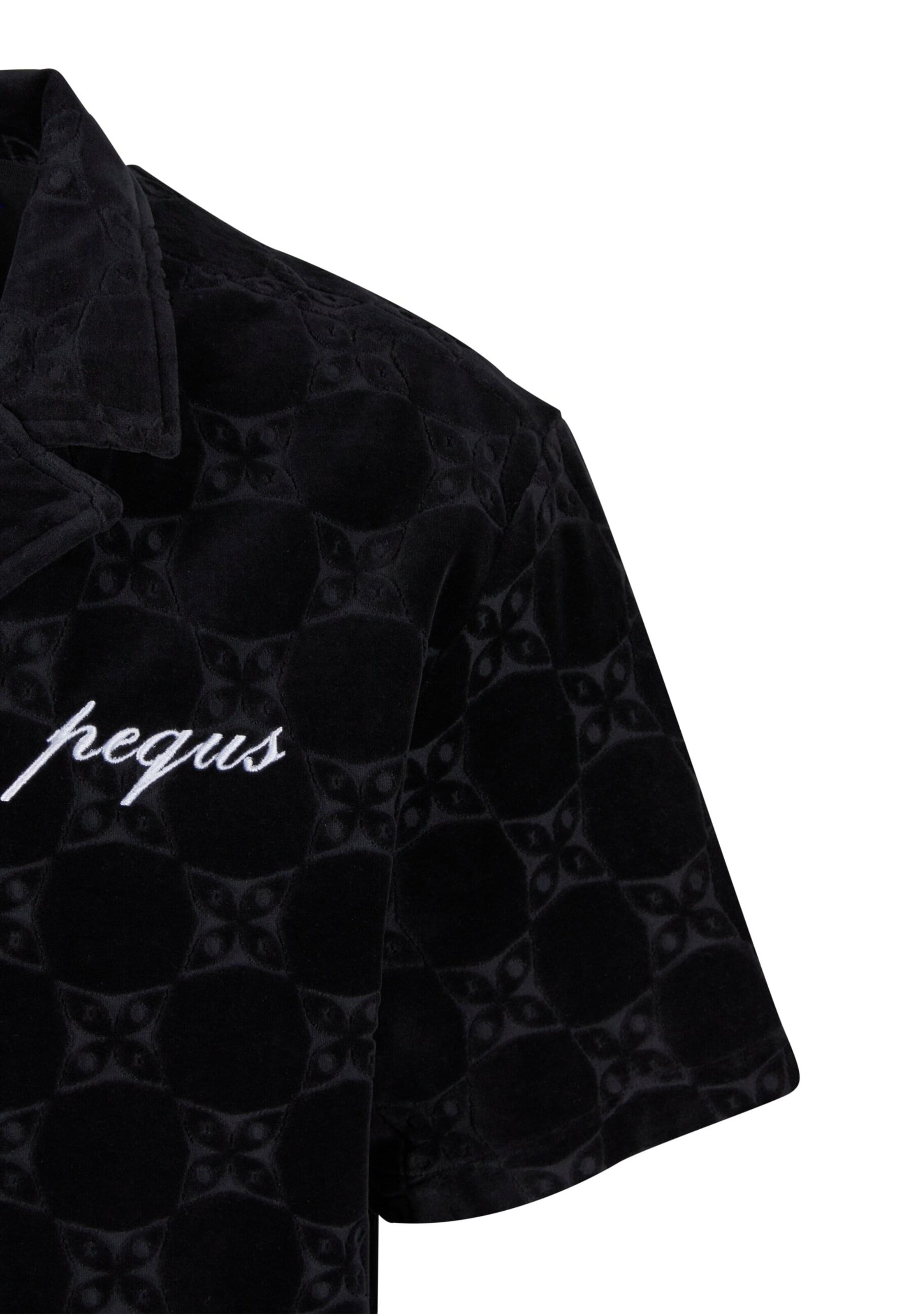 Pequs Regular fit Πουκάμισο σε μαύρο