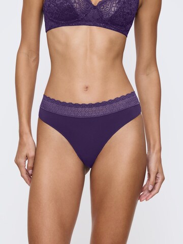TRIUMPH String ' Feel of Modal ' in Purple: front