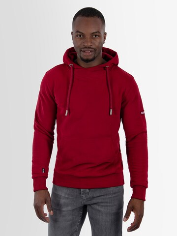 Sweat-shirt 'Calgarii' Alessandro Salvarini en rouge : devant