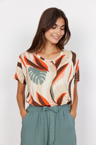 Soyaconcept T-Shirt 'LENISE' in Rot: Vorderseite