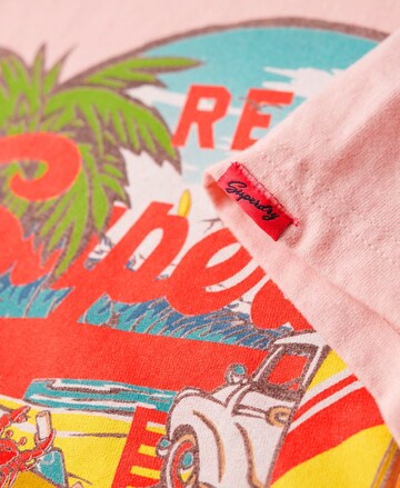 Superdry Shirt in Roze