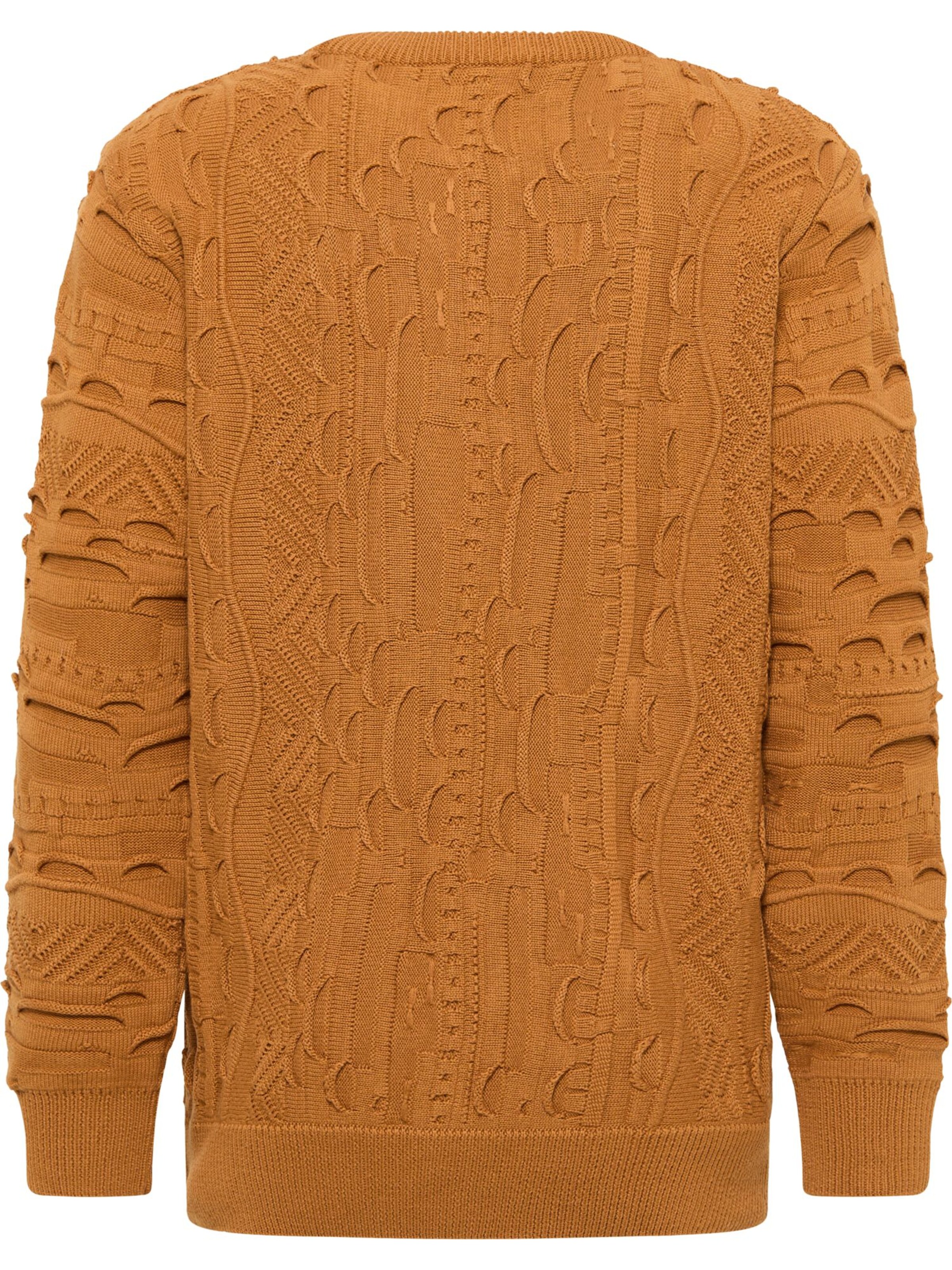 Carlo Colucci Sweater 'Esposini' in Brown