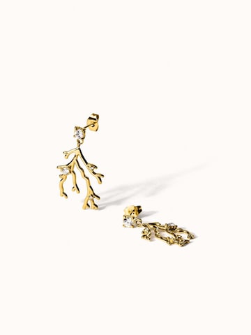 PURELEI - Pendientes 'Coral Cove' en oro