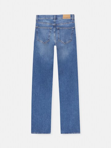 Coupe slim Jean Pull&Bear en bleu