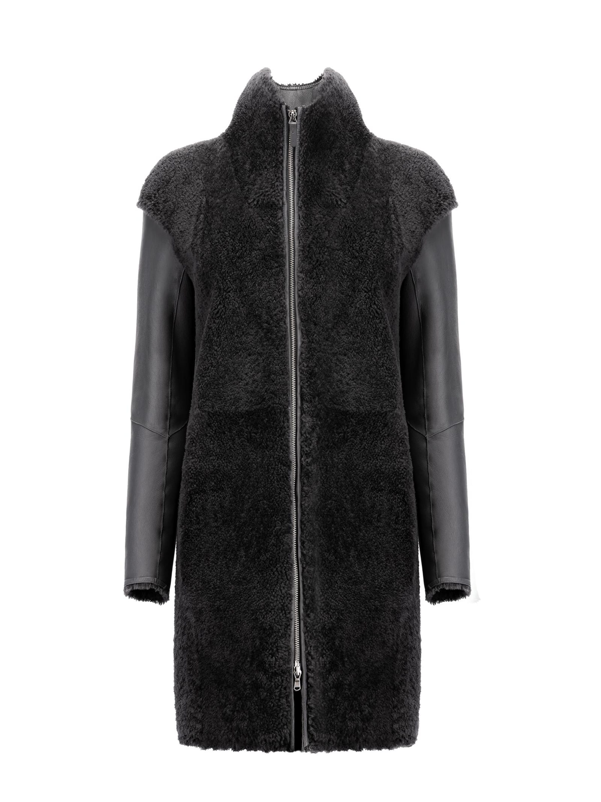 Cappotto invernale 'July' di VESPUCCI BY VSP in grigio: frontale