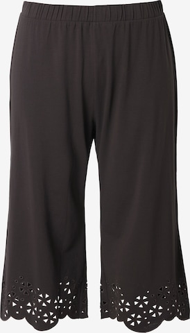 Largi Pantaloni de la Ulla Popken pe maro: față