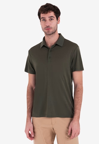 T-Shirt fonctionnel 'Tech Lite III' ICEBREAKER en vert : devant