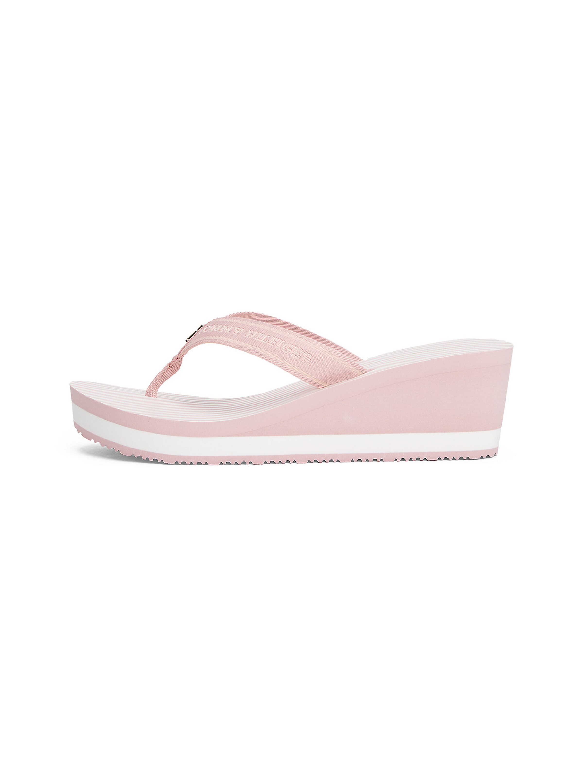 TOMMY HILFIGER T-bar sandals in Pink: front