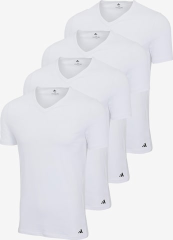 ADIDAS ORIGINALS Shirt in White: front