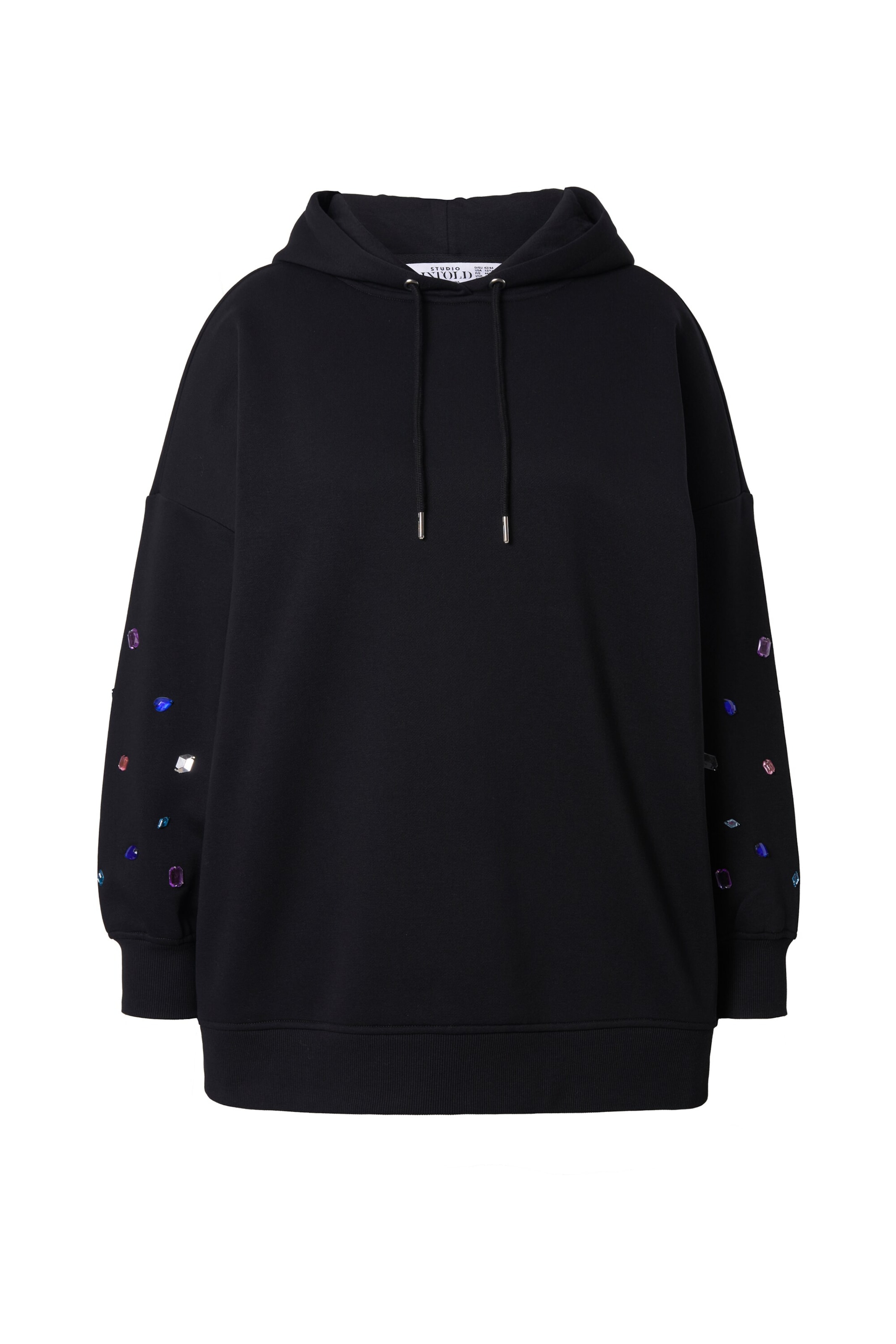 Studio Untold Sweatshirt in Schwarz: Vorderseite