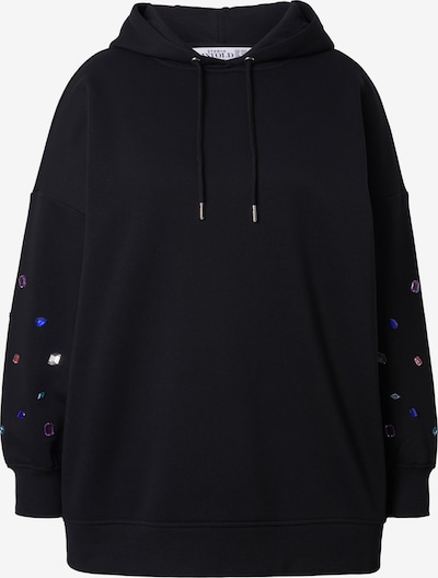 Studio Untold Sweatshirt in M-L in blau / grün / rosa / schwarz, Produktansicht
