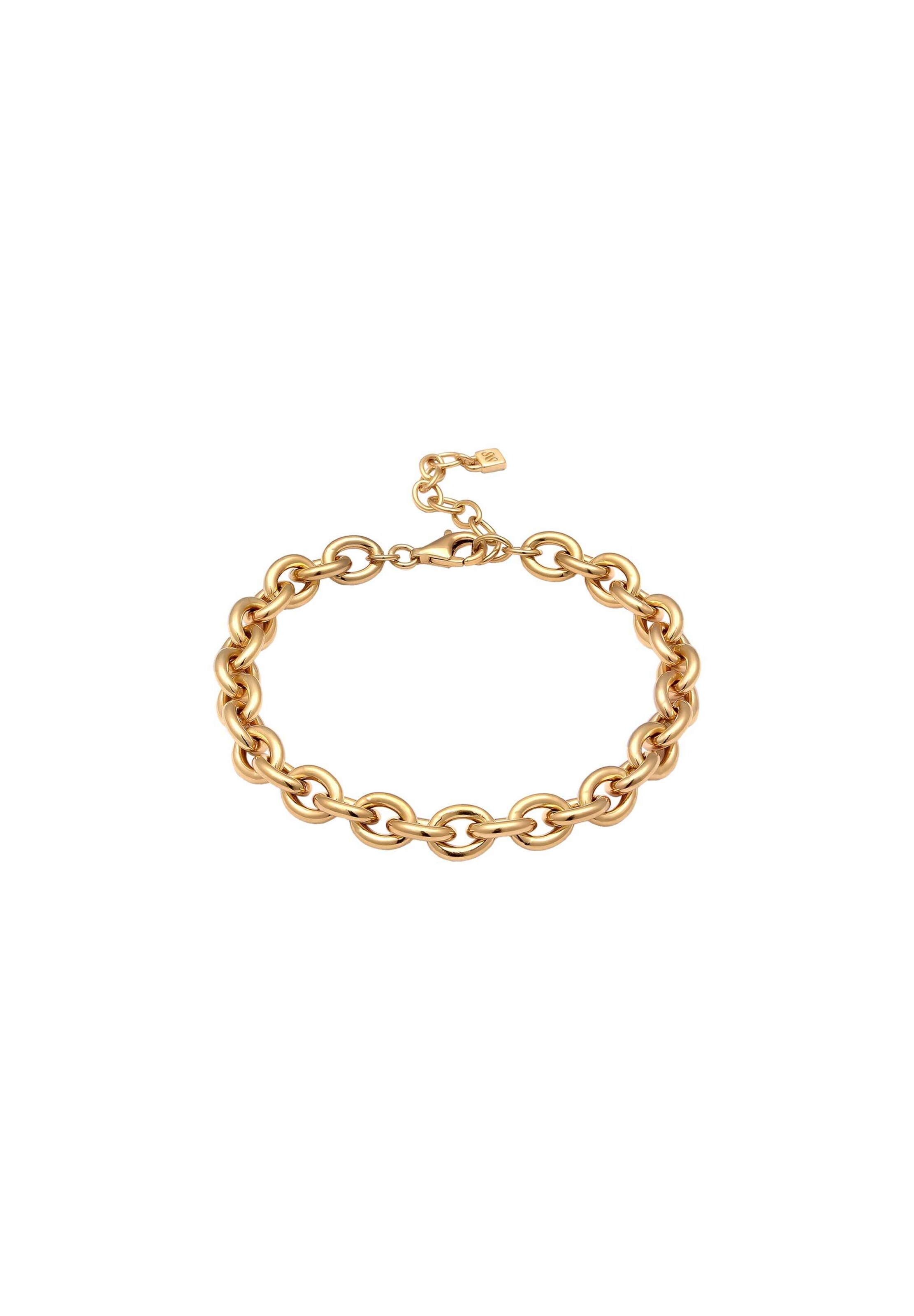 Stilnest Armband 'Ankerketten-Design' in Gold: Vorderseite