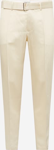 Regular Pantalon à plis 'AVEND' DRYKORN en beige : devant