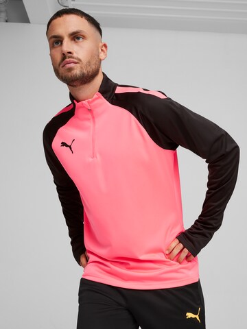 PUMA - Camiseta funcional 'TeamLIGA' en rosa: frente