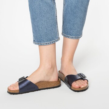 BIRKENSTOCK Pantolette in Blau