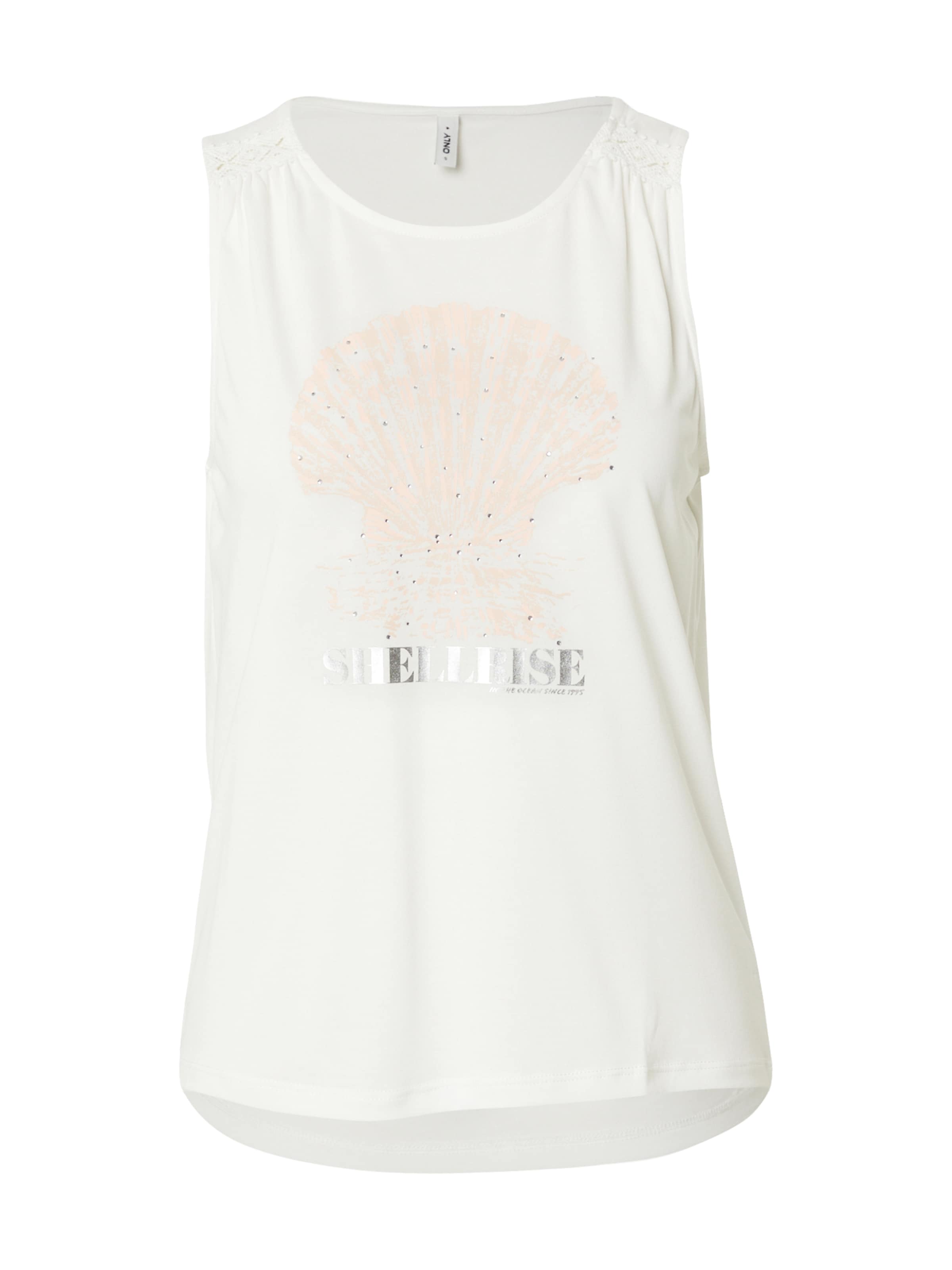 ONLY Topp 'ONLFREE' i vit: framsida