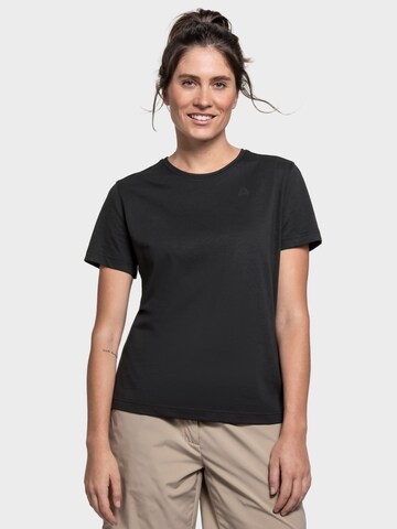T-shirt fonctionnel 'Buchberg' Schöffel en noir : devant