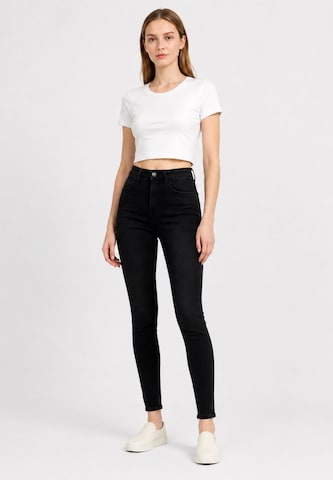 Elara Skinny Jeans in Schwarz