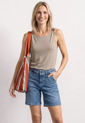 STREET ONE Top in Beige: Vorderseite