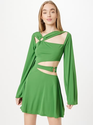 NA-KD Dress 'Angelica Blick' in Green: front