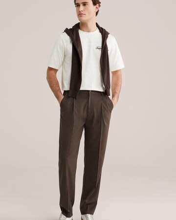 WE Fashion Loose fit Pants in Brown