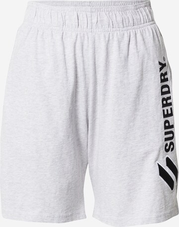 Superdry Trousers 'Code' in Grey: front