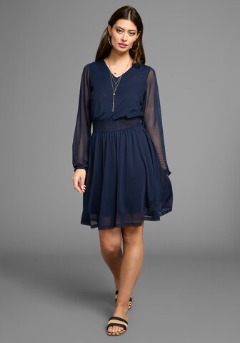 LAURA SCOTT Cocktail Dress in Blue: front