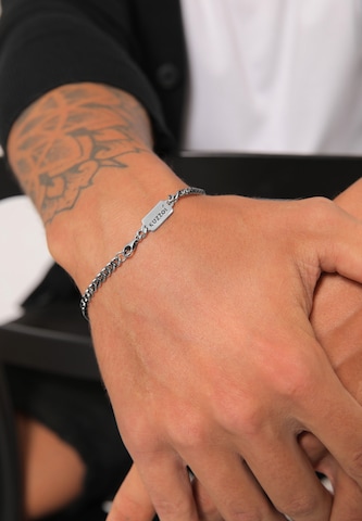 Bracelet KUZZOI en argent : devant