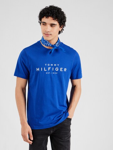 Maglietta di TOMMY HILFIGER in blu: frontale