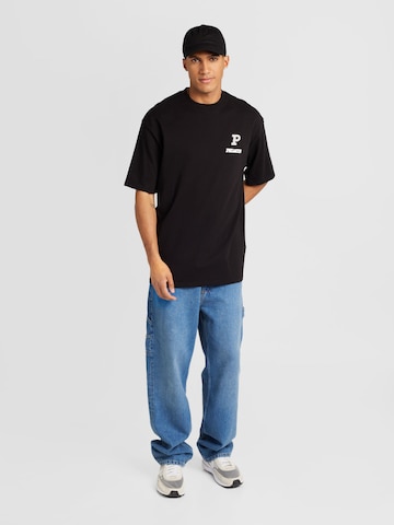 T-Shirt 'BALDOCK' Pegador en noir