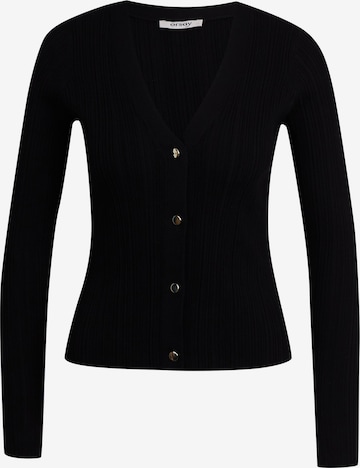 Orsay Knit Cardigan in Black: front