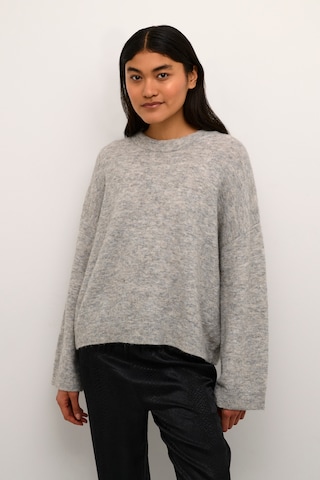 KAREN BY SIMONSEN Sweater 'Deni' in Grey: front