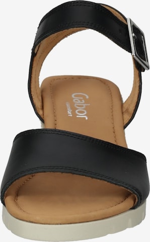 GABOR Sandals in Black