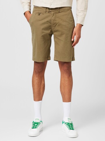 regular Pantaloni chino di Casual Friday in verde: frontale