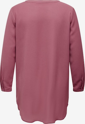 ONLY Carmakoma Bluse in Pink