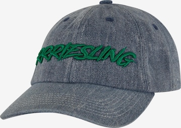 Casquette Pica Pica en bleu : devant