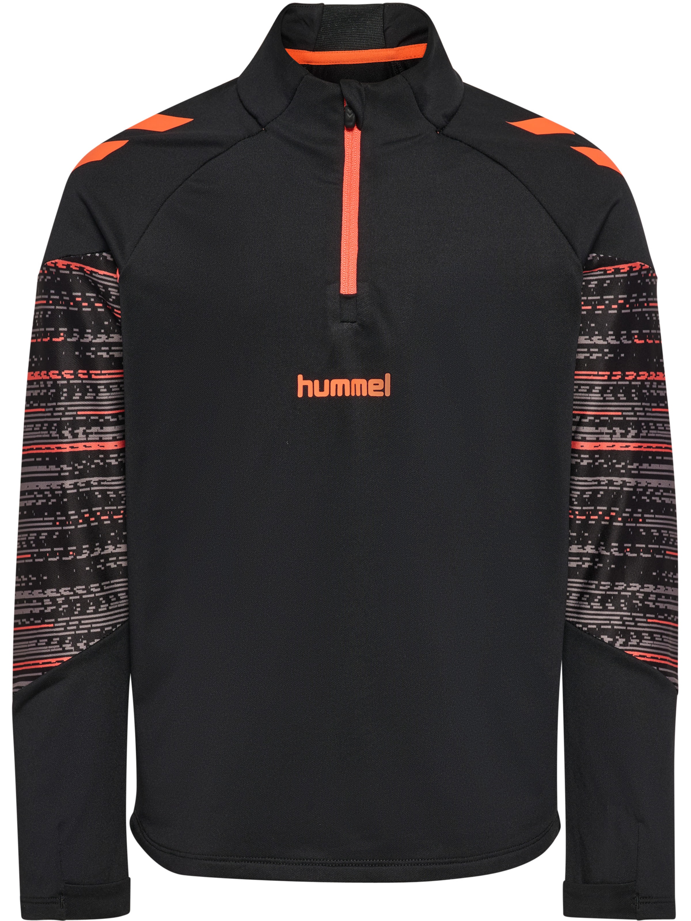 Hummel Sportsweatshirt 'BLAZE PRO' in Schwarz: Vorderseite