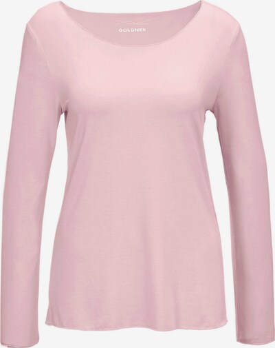 Goldner Shirt in rosa, Produktansicht