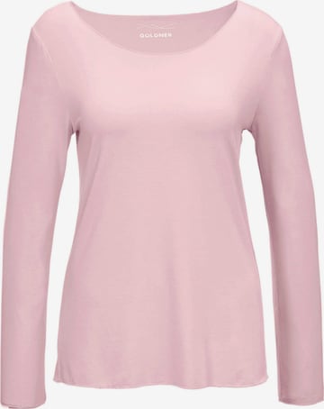 T-shirt Goldner en rose : devant