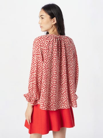 Traffic People Blouse in Red