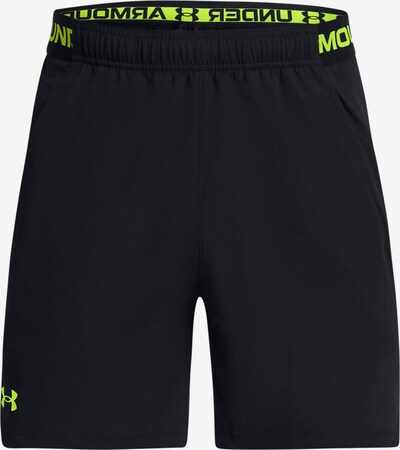 UNDER ARMOUR Workout Pants 'Vanish' in Lime / Black, Item view