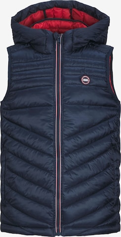 Jack & Jones Junior Bodywarmer 'Hero' in Blauw: voorkant