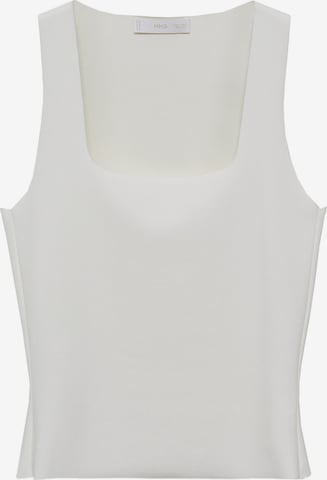 MANGO Top 'MAG' – béžová: přední strana