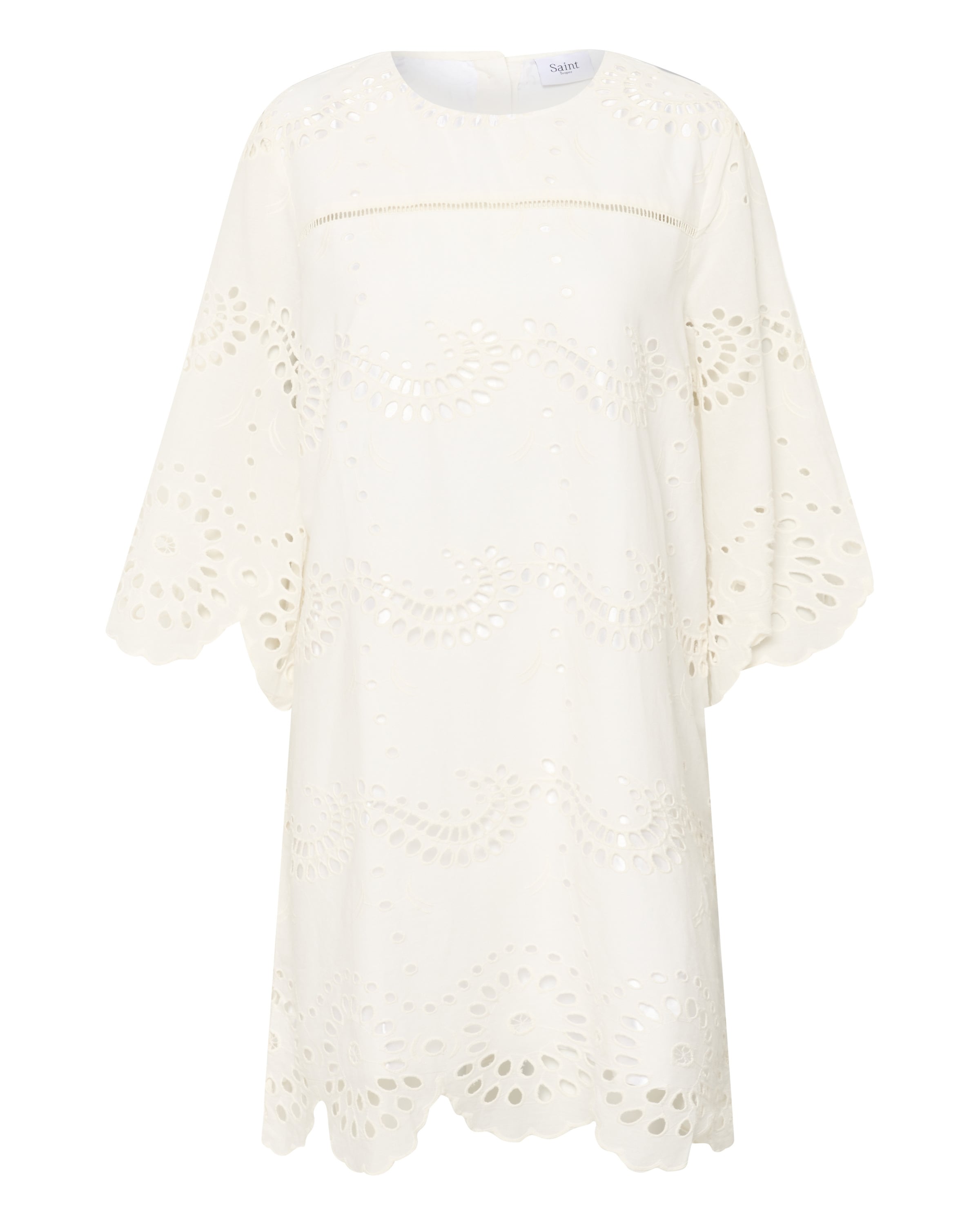 Robe 'Pillette' SAINT TROPEZ en blanc : devant