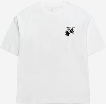 Jack & Jones Junior - Camiseta 'FARO' en blanco: frente
