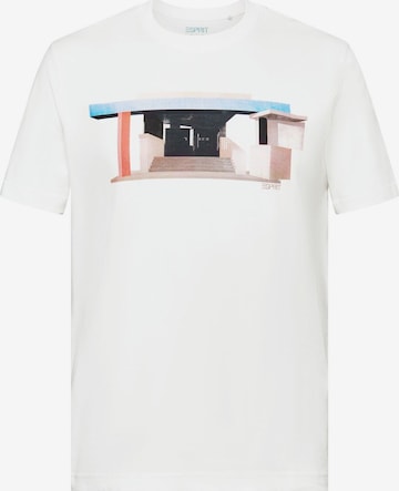 T-Shirt ESPRIT en blanc : devant